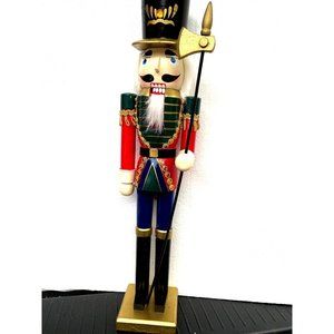 Nutcracker figurine Christmas decoration wood